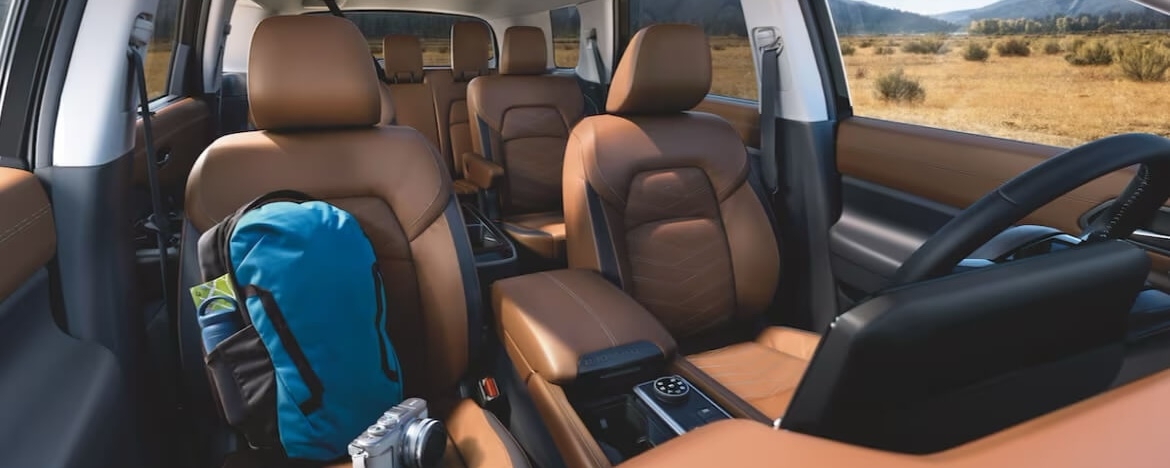L’intérieur du Nissan Pathfinder 2024.